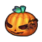 Bat Swarm Jack-o'-Lantern Mask