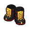 Ravenous Gold Dragon Shoes