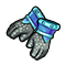 Cobalt Chain Mail Gloves
