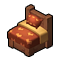 Brown Heart Bed