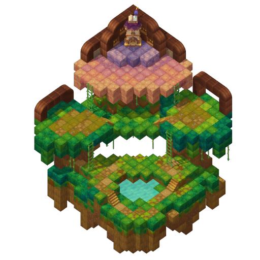 Moonlight Sunset Castle 2