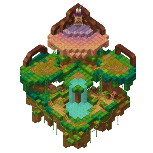 Moonlight Sunset Castle 3